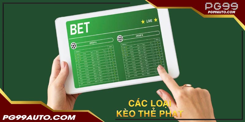 Các loại kèo thẻ phạt